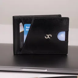 One8 Men Lightweight Leather Two Fold Wallet With RFID-20