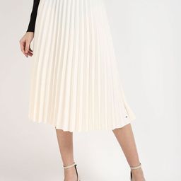 Tommy Hilfiger Accordion Pleated A-Line Midi Skirt-image-39