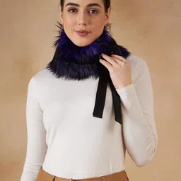 InWeave Self Design Acrylic Scarves-25