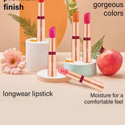 Seven Seas Red Matte With You Lipstick-Crimson-II image 3
