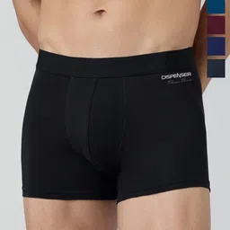 DISPENSER Men Pack Of 5Trunks T/P1-TRUNK-BLACK-AIRFORCE-WINE-NAVY-GREY-M-47