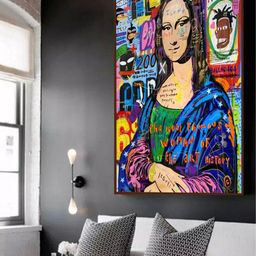 The Art House Blue & Yellow Printed Wall Art-image-88