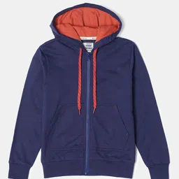 Jockey Boys Combed Cotton Full Sleeve Hoodie Jacket With Front Pockets - CB07-image-55