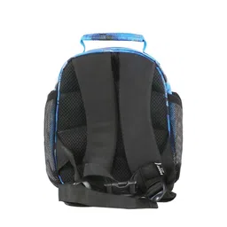 Smily Kiddos Kids Blue & Red Graphic Printed Backpack With Compression Straps image 5
