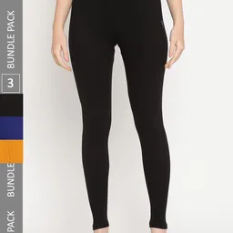 TAG 7 Pack Of 3 Ankle Length Leggings-image-75