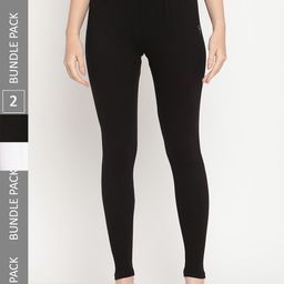 TAG 7 Pack Of 2 Ankle Length Leggings-image-107