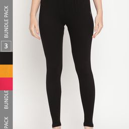 TAG 7 Pack Of 3 Ankle-Length Leggings-image-109