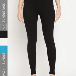 TAG 7 Pack Of 3 Ankle Length Leggings-image-91