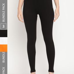 TAG 7 Pack Of 3 Ankle-Length Leggings-image-104