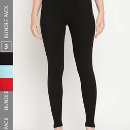 TAG 7 Pack Of 3 Ankle Length Leggings-image-81