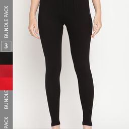 TAG 7 Pack Of 3 Ankle-Length Leggings-image-72