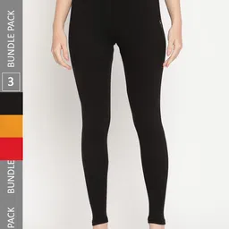 TAG 7 Pack Of 3 Ankle-Length Leggings-image-72