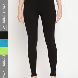 TAG 7 Pack Of 3 Ankle-Length Leggings-image-93