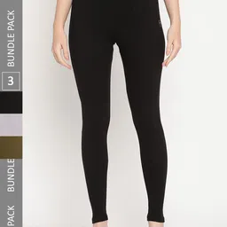 TAG 7 Pack Of 3 Ankle-Length Leggings-image-89