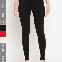TAG 7 Pack Of 3 Ankle Length Leggings-picture-22