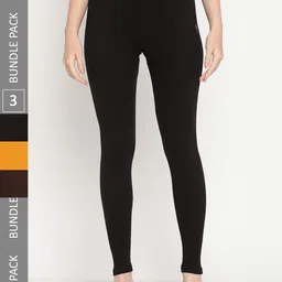 TAG 7 Pack Of 3 Ankle Length Legging-image-97