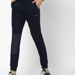the indian garage co Men Placement Graphic Print Track Pants with Insert Pockets image 5