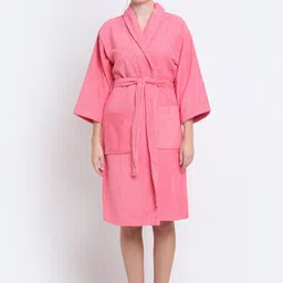 Creeva Women Highly Absorbent Bath Robe-69