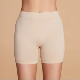 Nykd by Nykaa Anti Chafe Shorts - Nyp357 - Cream-picture-46