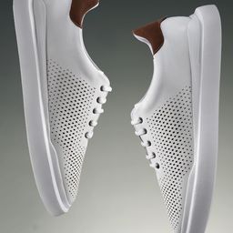 Solethreads Men Perforated Sneakers-31