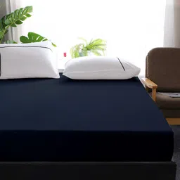 Cloth Fusion Waterproof Cotton Feel Terry Mattress Protector Single Bed-image-79