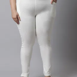 TAG 7 Women Plus Size Cotton Ankle Length Leggings-20