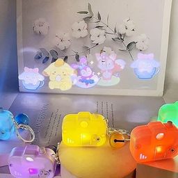 mapperz MAPPERZCute Cartoon Projection Camera Keychain Keyring for Bag, Car, Home.. Many Cartoon Image Slide Show with Push Button Change Image Toy Gifts for Children Random Color image 3