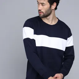 FLAMBOYANT Men Colourblocked Sweatshirt-picture-16