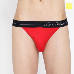 La Intimo Pack Of 3 Thong Briefs-LITH010C-image-48