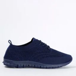 Mesh Lace-Up Casual Shoes-image-48