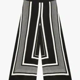 Printed Ankle-Length Palazzo Pants-image-35
