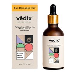 VEDIX Customized Ayurvedic Paristar Super Shield Sun Block Leave-In Conditioner - 50ml-48