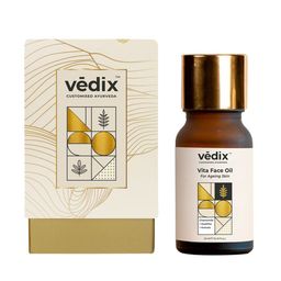 VEDIX Customized Ayurvedic Vita Face Oil for Ageing Skin - 10ml-4