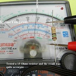 artist unknown HTC Instrument Yx-360 Tre-B Analog Multimeter with Mirror Scale /Diode /Transistor /Hfe image 3