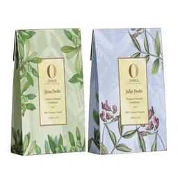 OHRIA AYURVEDA Natural Hair Colouring Kit - Henna Powder & Indigo Powder - 150g Each-12