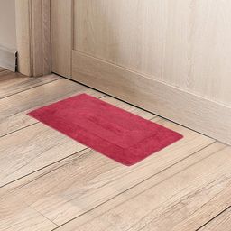 Black gold Pink Cotton Anti-Skid Reversible Doormat-image-99