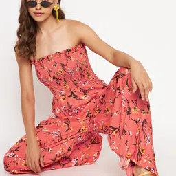 Uptownie Lite Strapless Printed Basic Jumpsuit-10