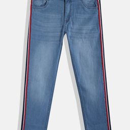 Allen Solly Junior Boys Regular Fit Heavy Fade Stretchable Jeans-image-34