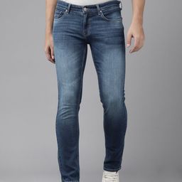 SPYKAR Men Blue Skinny Fit Low-Rise Light Fade Stretchable Jeans-image-72