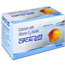 cipcal d3 Cipcal-500, Calcium with Vitamin D3 Tablets, 60 Tablets image 4
