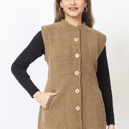 TWENTY ME Acrylic Sleeveless Sweater Vest-image-31
