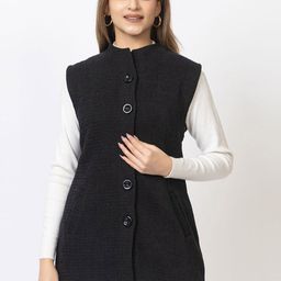 TWENTY ME Acrylic Sleeveless Sweater Vest-image-10