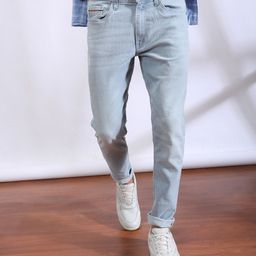 The Indian Garage Co Men Blue Slim Fit Low-Rise Clean Look Stretchable Jeans-image-97