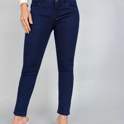 SHREEALAKHIMPEXRAMSINGH Women Skinny Fit Low Distress Stretchable Jeans-image-97