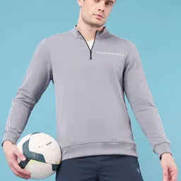 Technosport Stand Collar Lightweight Antimicrobial Sporty Jacket-image-37