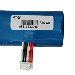 kp original battery KP ATC - A8 POS Terminal Battery for Ingenico A8 Ld18650h-1Li-ion Battery Pack 7.2V, 2600mAh 18.72wh image 2