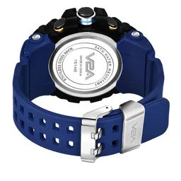 V2A Men Textured Dial Multi Function Analogue Watch V2A-JF-1614-Blue image 3
