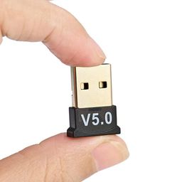 ausha AUSHA® USB Bluetooth 5.0 Adapter Transmitter Bluetooth Receiver Audio Bluetooth Dongle Wireless USB Adapter for Computer PC Laptop image 1