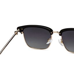 John Jacobs Full Rim Square Sunglasses with Polarised and UV Protected Lens image 2