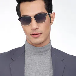 John Jacobs Full Rim Square Sunglasses with Polarised and UV Protected Lens-15